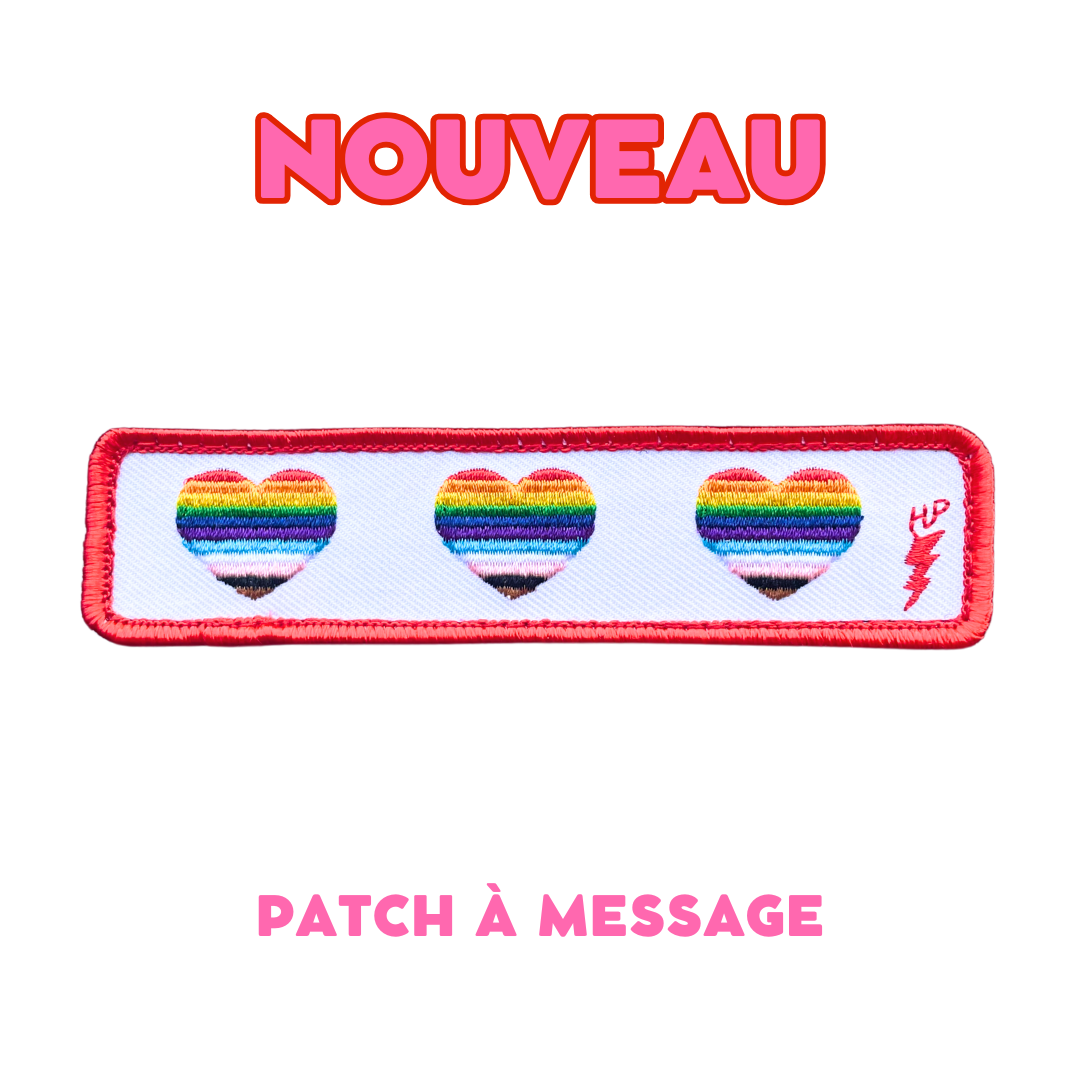 Patch 3 CŒURS QUEER