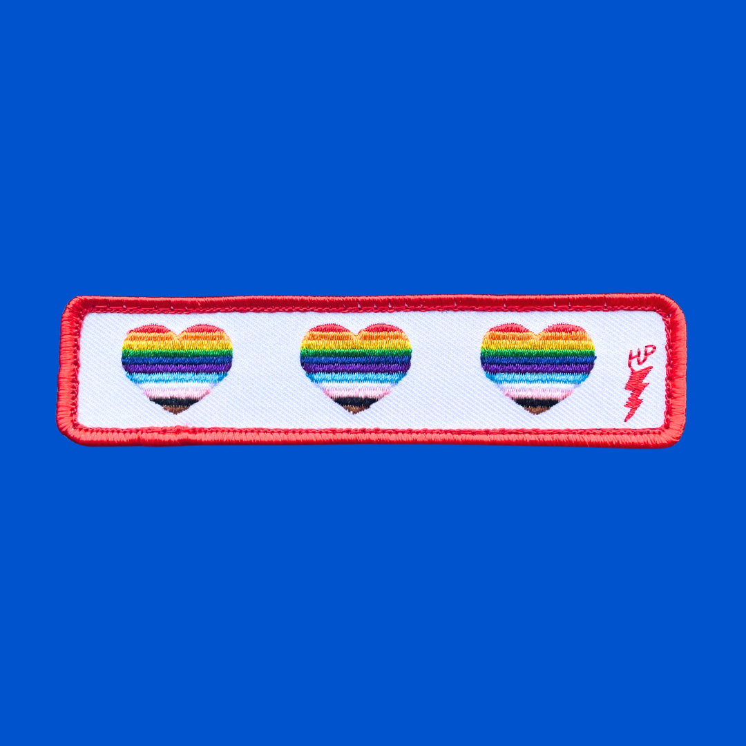 Patch 3 CŒURS QUEER