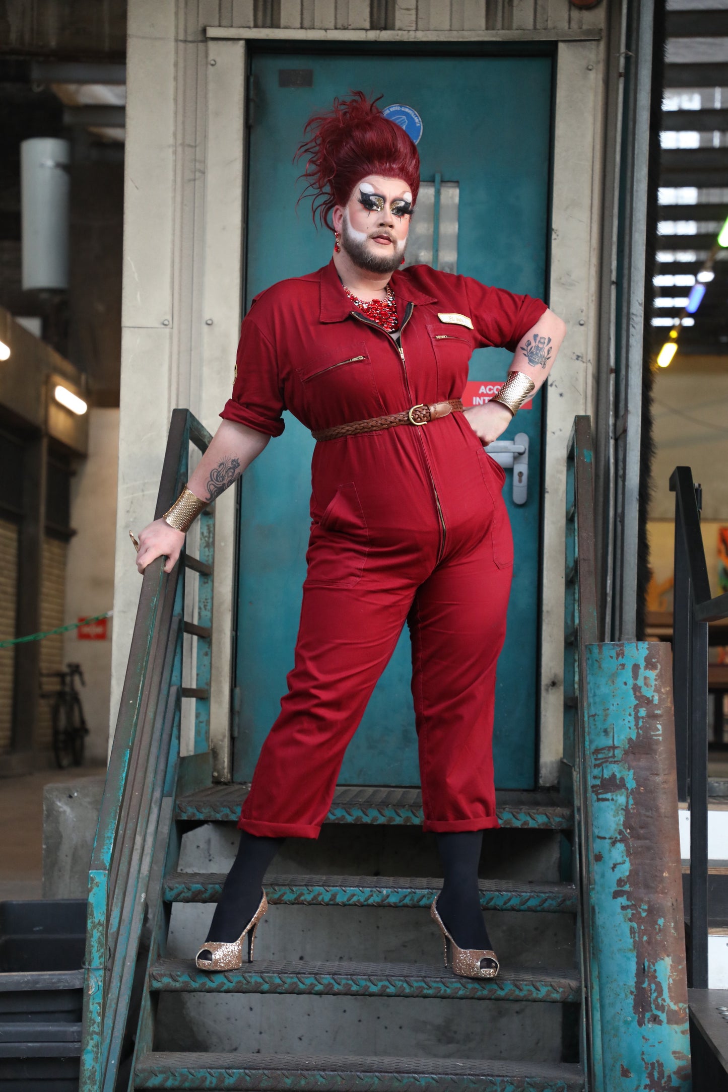 BORDEAUX MY GOD unisex jumpsuit!
