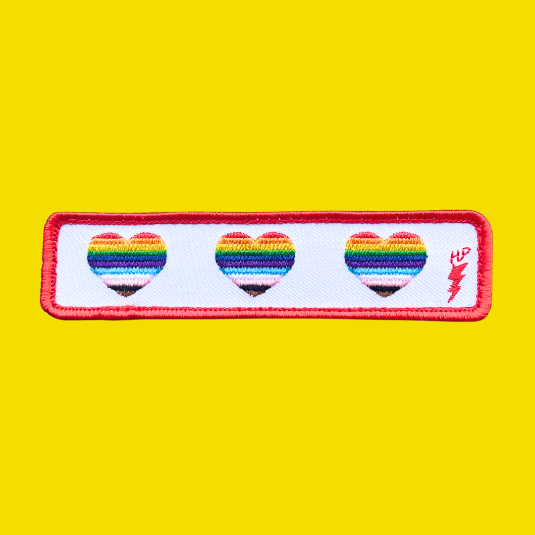 Patch 3 CŒURS QUEER