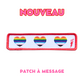 Patch 3 CŒURS QUEER