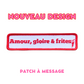 LOVE, GLORY &amp; FRIES patch 