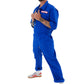 ELECTRIC BLUE unisex jumpsuit