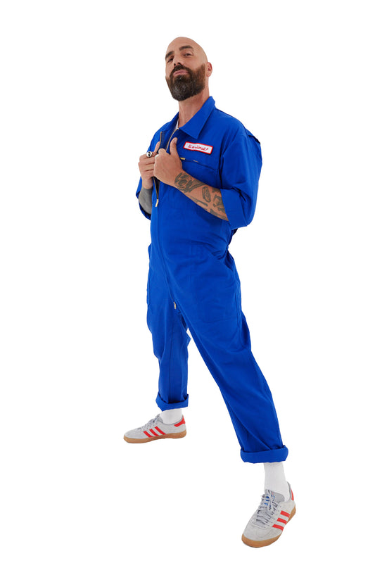 ELECTRIC BLUE unisex jumpsuit