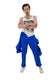 Combinaison De Travail Unisexe Bleu - Taille 64 - 3 Poches Patch - 65% Polyester, 35% Coton - Pour Secteur Sanitaire, Laboratoire