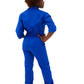 ELECTRIC BLUE unisex jumpsuit