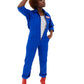 ELECTRIC BLUE unisex jumpsuit