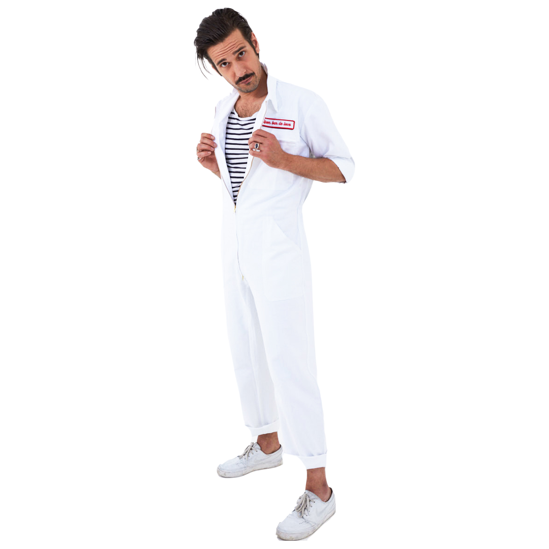 Combinaison unisexe BLANC COMME NEIGE