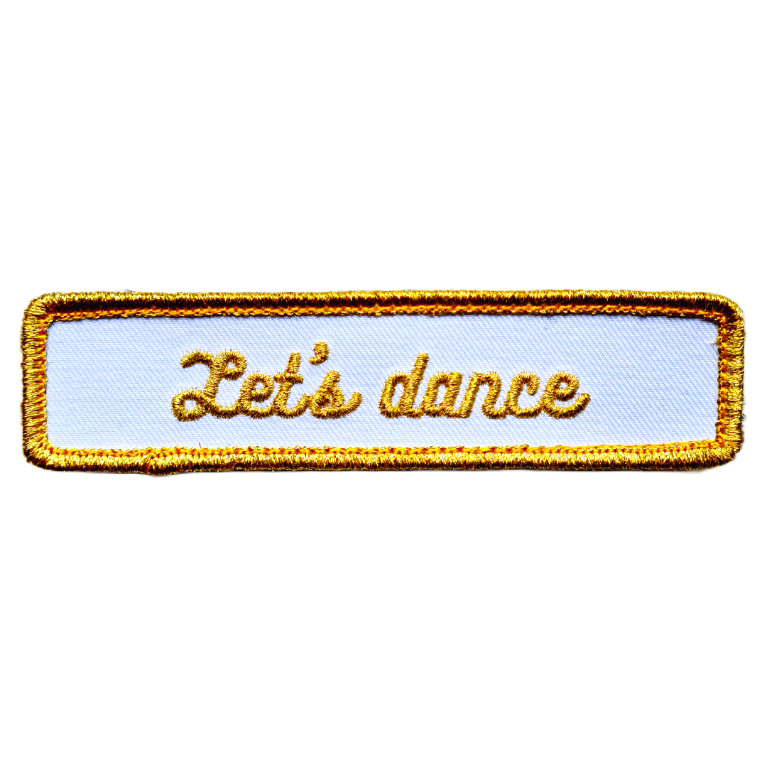 LET'S DANCE patch 
