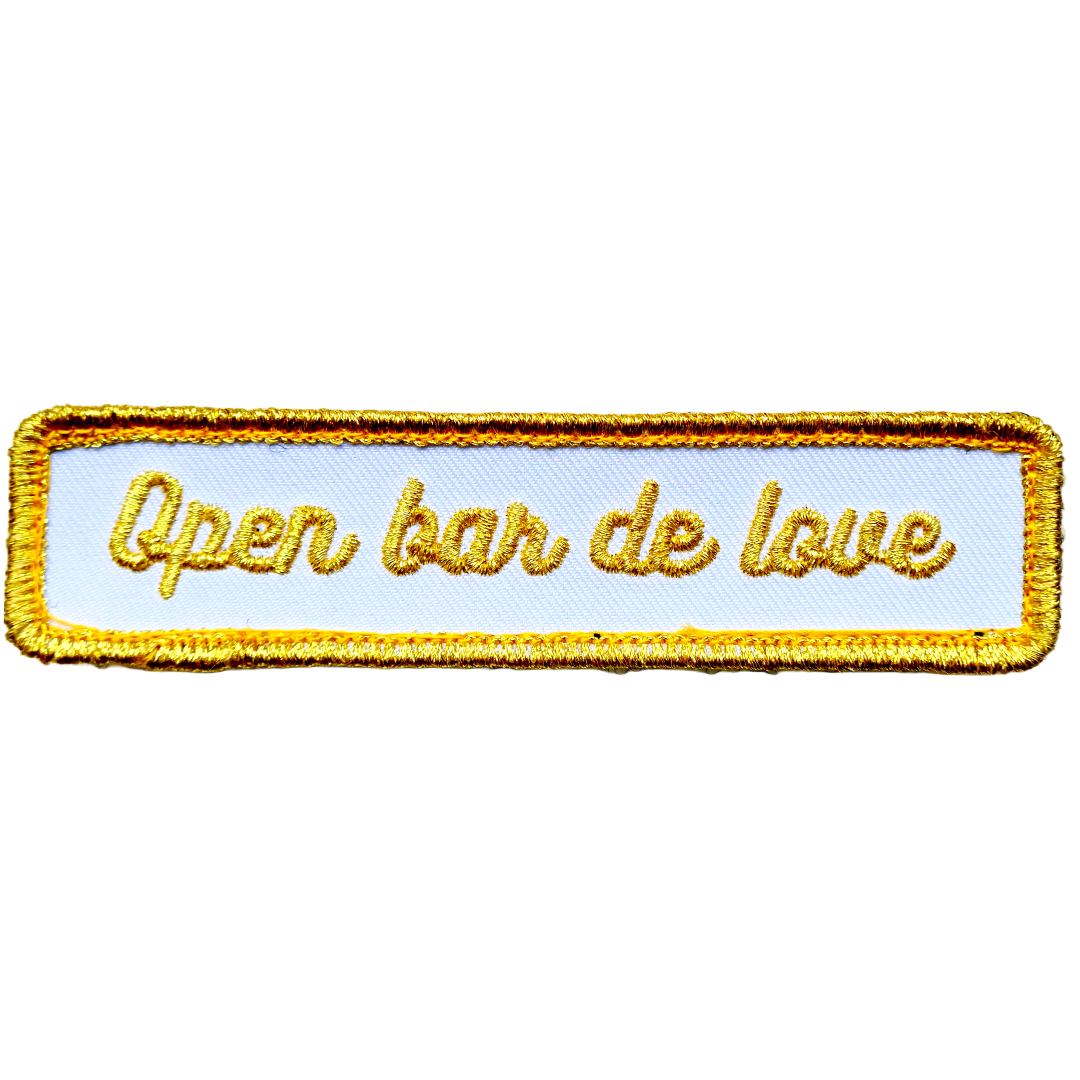 LOVE OPEN BAR patch 