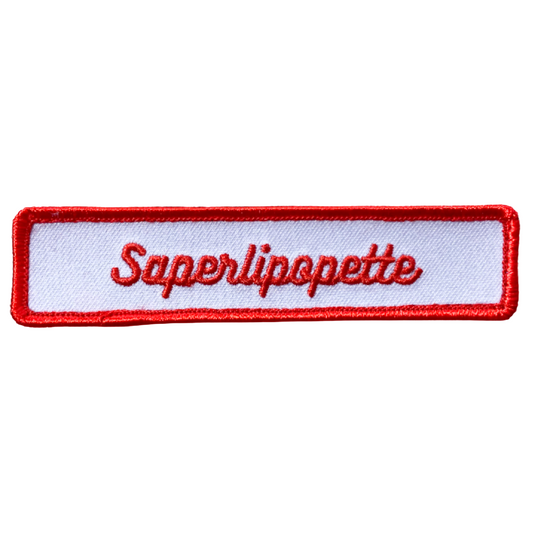 Patch SAPERLIPOPETTE