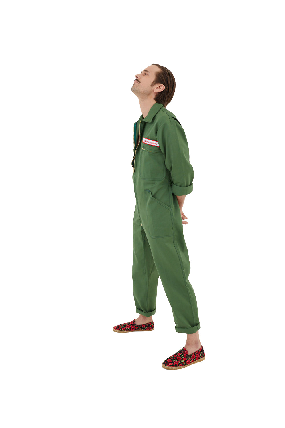 GREEN INFINITY AND BEYOND unisex jumpsuit