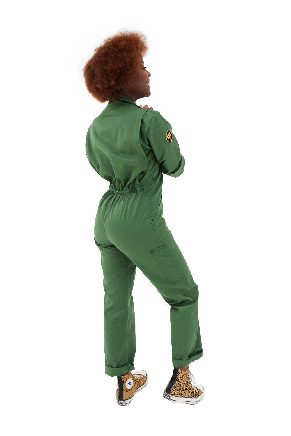 GREEN INFINITY AND BEYOND unisex jumpsuit