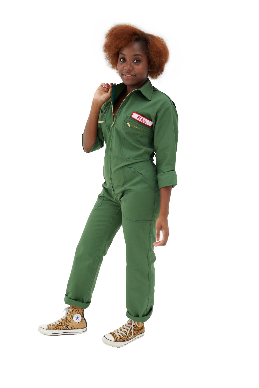 GREEN INFINITY AND BEYOND unisex jumpsuit